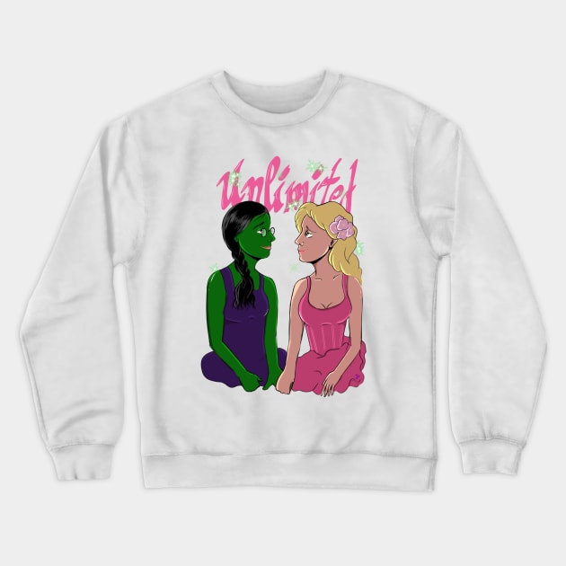 Wicked Musical Unlimited Crewneck Sweatshirt by Akaiito